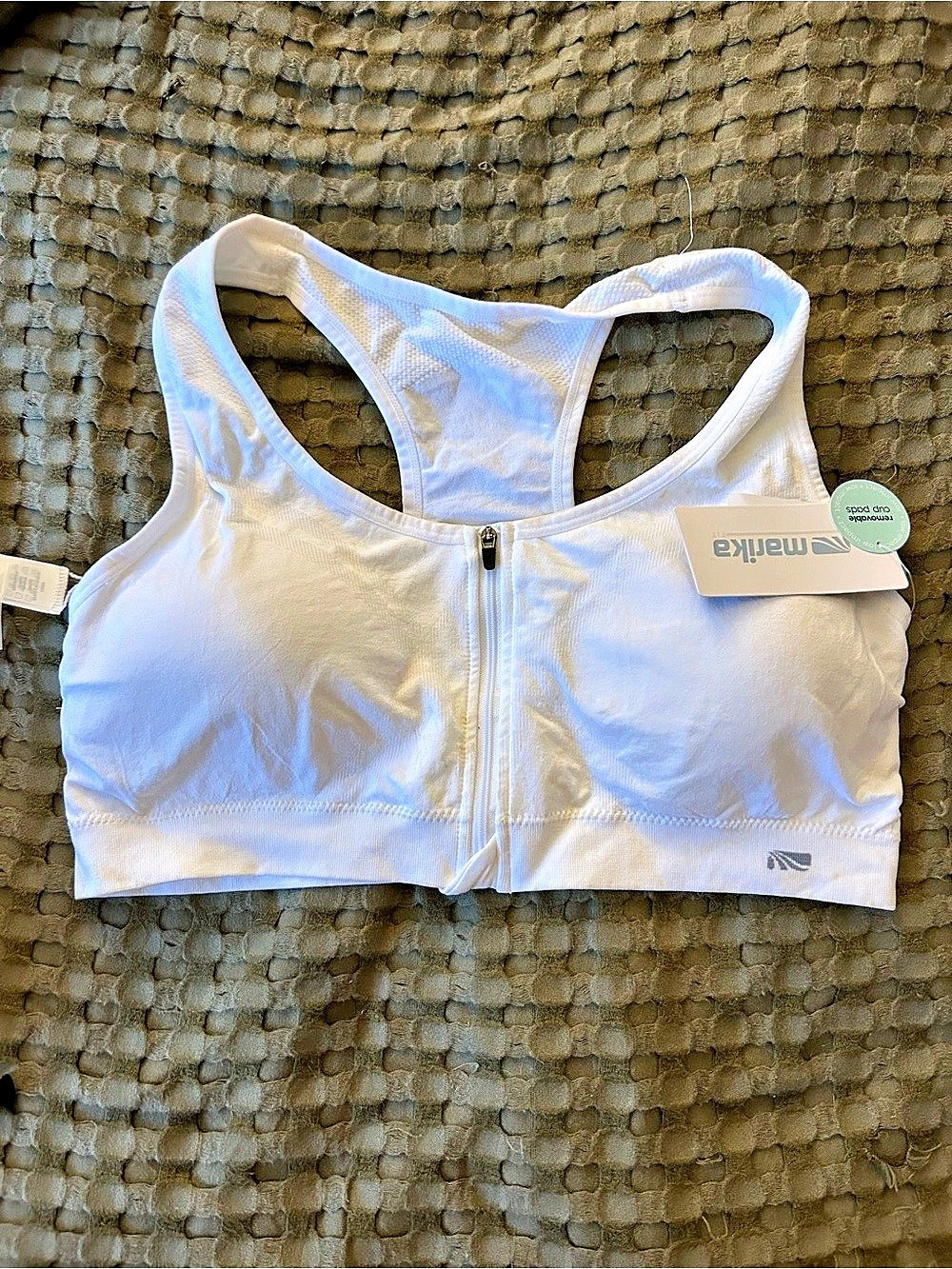 Lululemon White Sports Bra NWT
